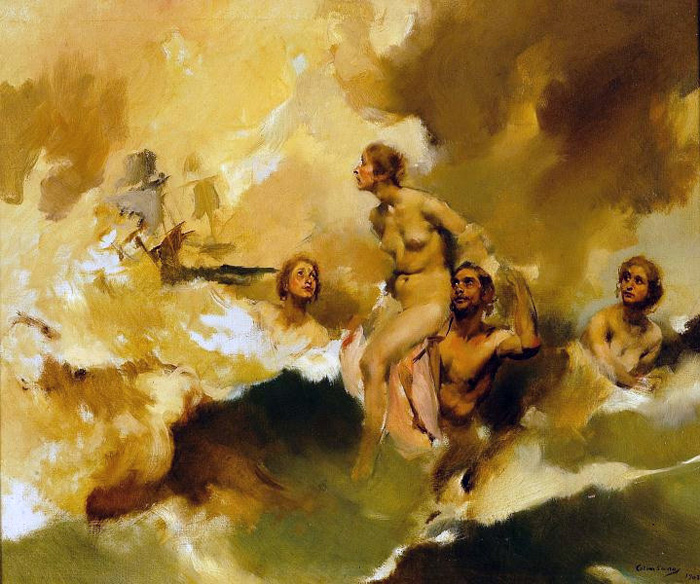 the nymphs of the tagus